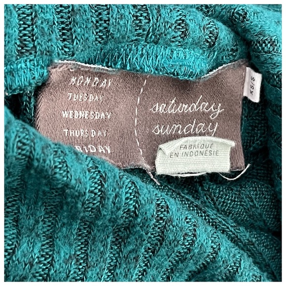 Anthropologie Saturday Sunday Oversized Sweater XS/S - Picture 12 of 15